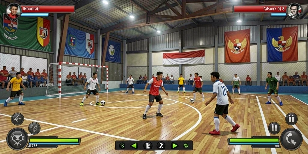 Tampilan awal yang menarik dan user-friendly.