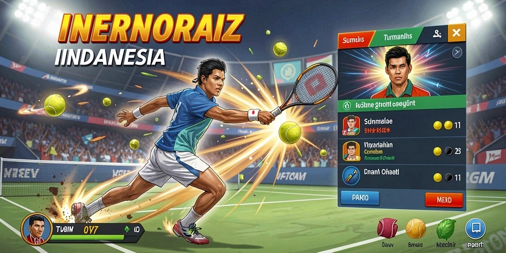 Tangkapan layar menunjukkan pemandangan menakjubkan dari level pertama.