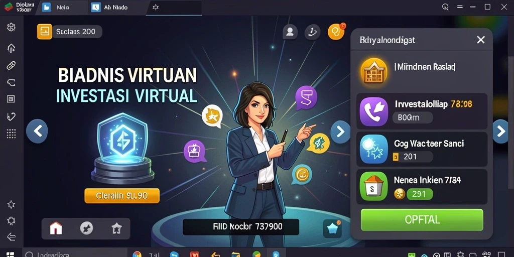 Screenshot menampilkan mode permainan yang dinamis.