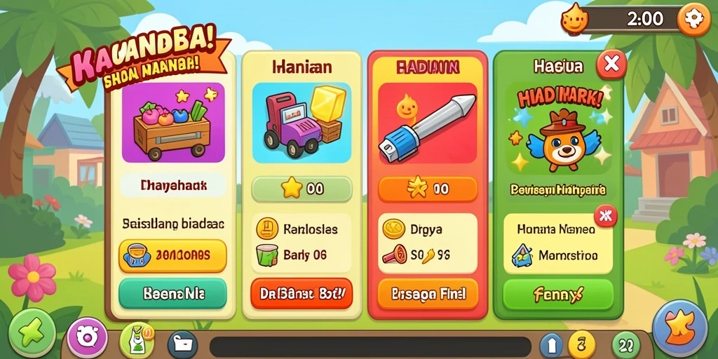 Tampilan antarmuka yang menarik dan interaktif.