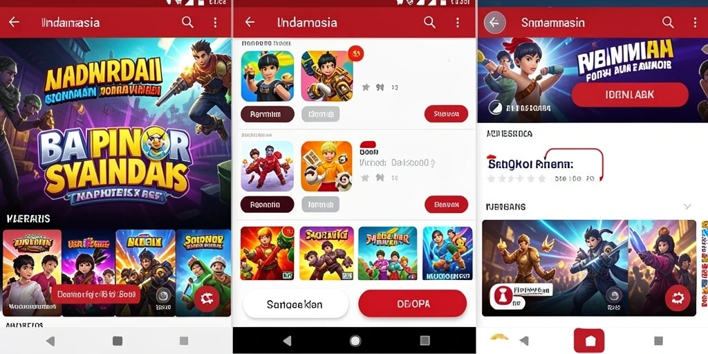 Tampilan antarmuka pengguna IDN789 yang intuitif.