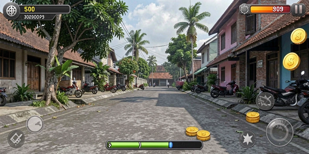 Tampilan utama yang menarik dan user-friendly.