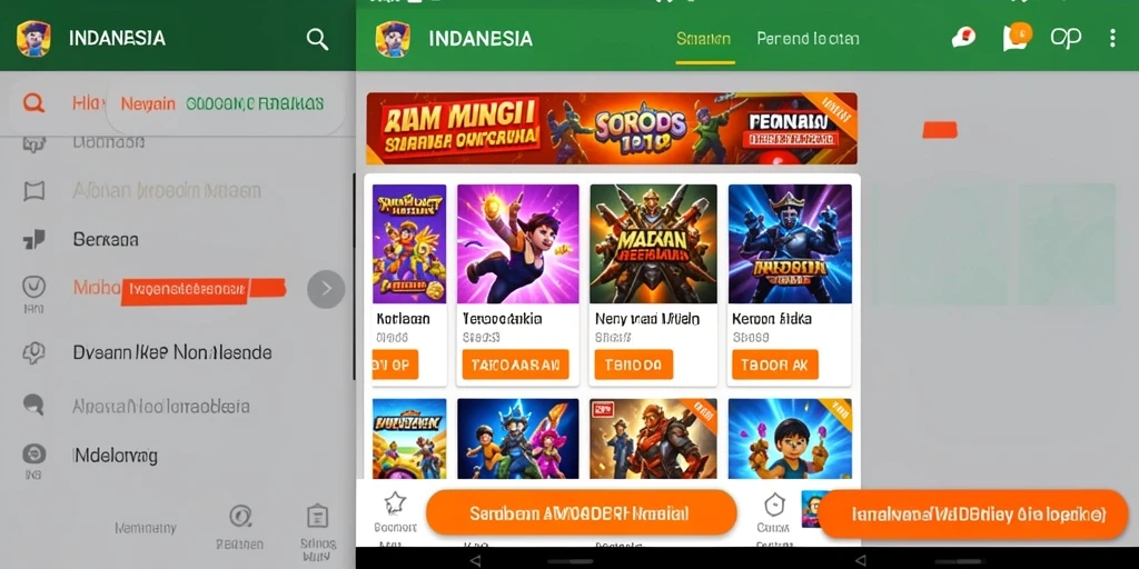 Tampilan antarmuka yang menarik dan mudah digunakan.