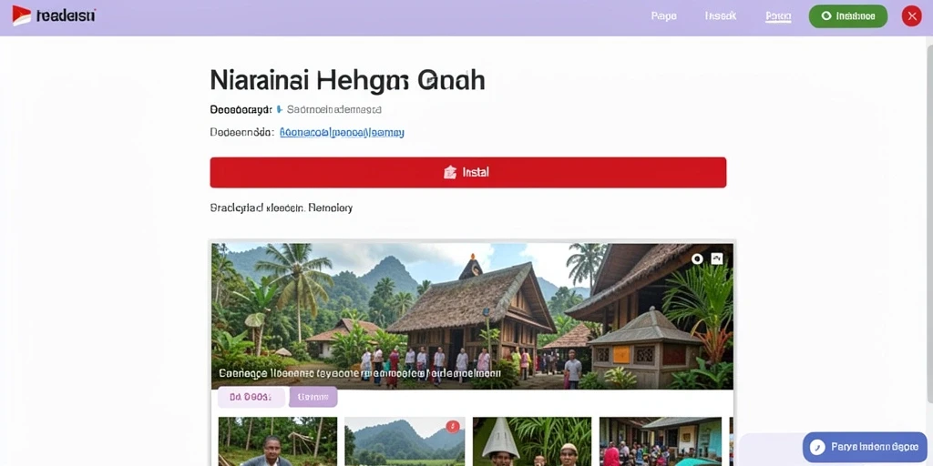 Tampilan antarmuka yang intuitif dan menarik.