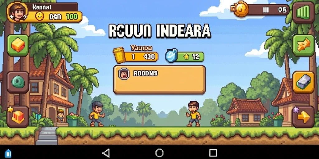 Tampilan awal aplikasi RATU303 yang menarik.
