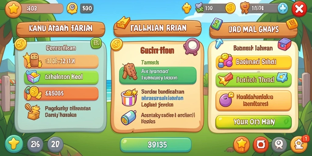 Screenshot menunjukkan karakter utama beraksi.