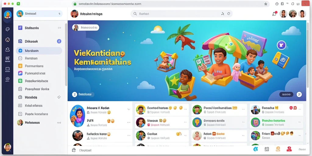 Tampilan antarmuka menarik dan mudah digunakan.